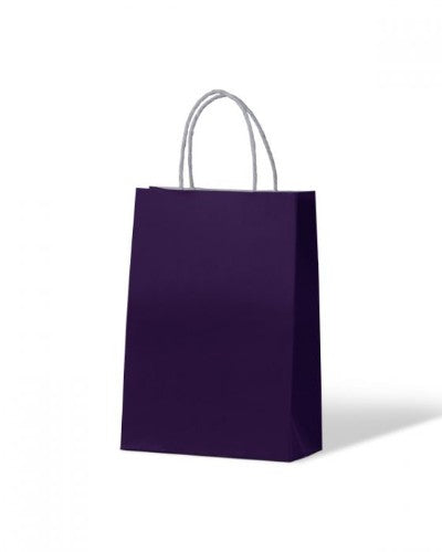 Paper Bag Passion Purple Kraft Junior - (250 Bags) 29 x 20cm