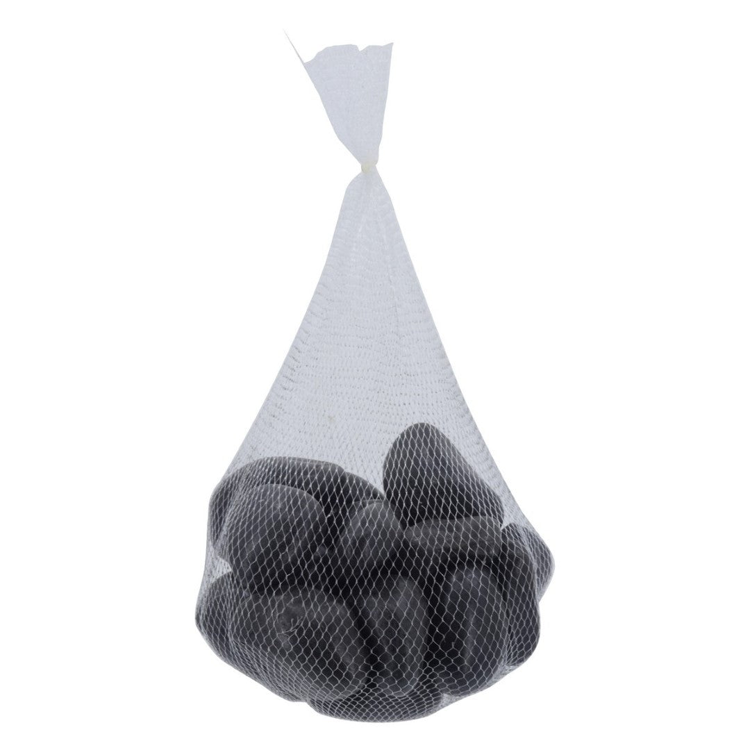 Polished Pebbles - 1.2-2inch Black (5lbs)