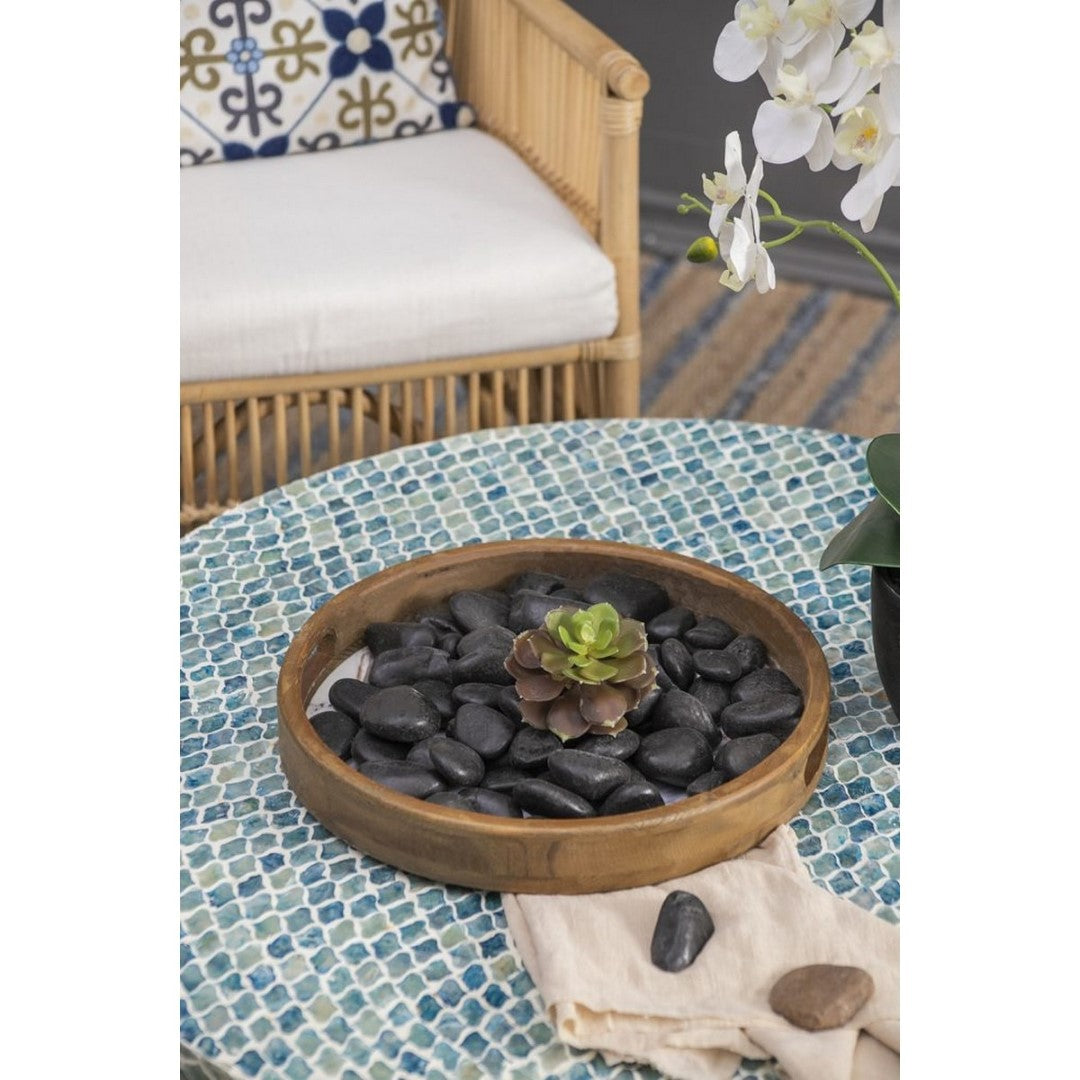 Polished Pebbles - 1.2-2inch Black (5lbs)