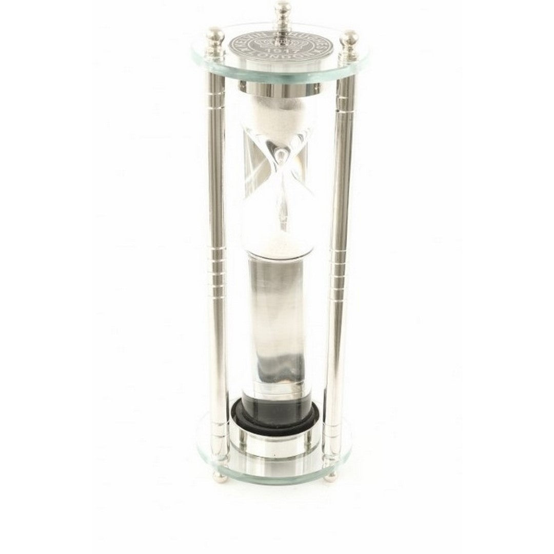 Liquid Sand Timer - Steel (8 X 8 X 22cm)