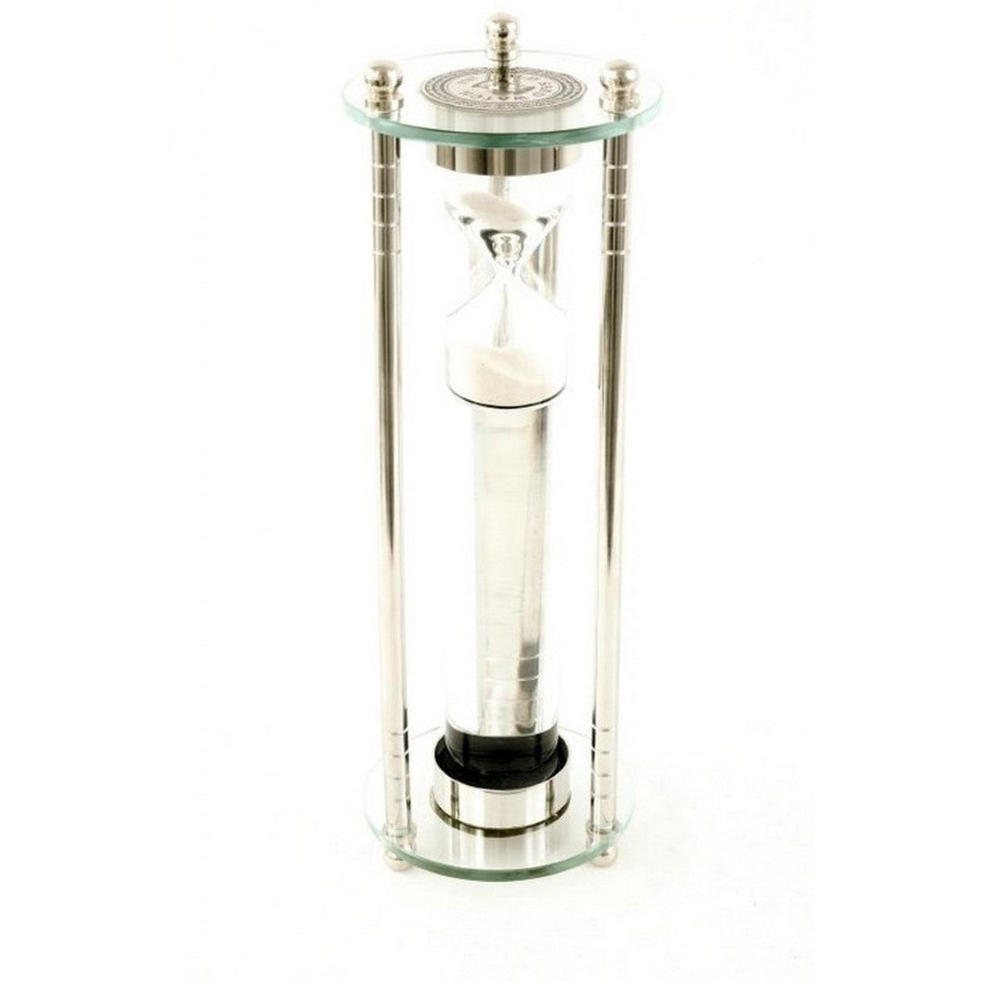 Liquid Sand Timer - Steel (10 X 10 X 30cm)