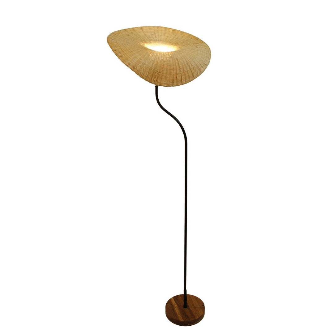Floor Lamp - Bamboo (38cm X 38cm X 1m)