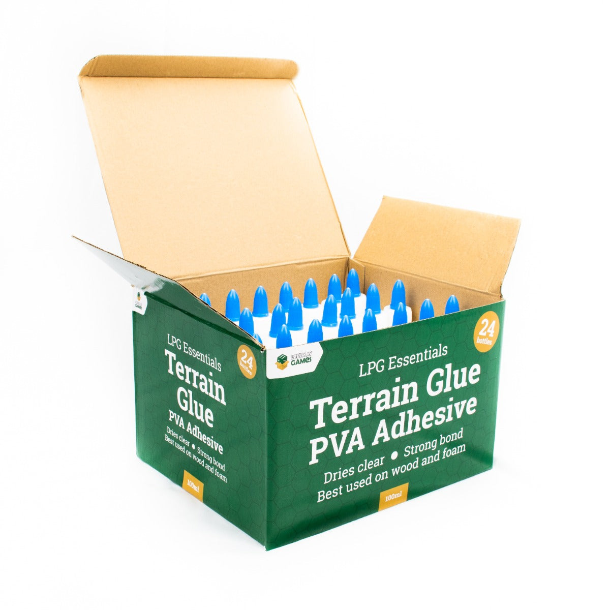 LPG Essentials Terrain Glue PVA Adhesive 100g Display (24)