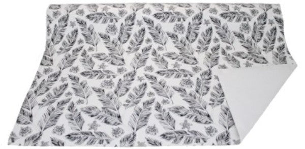 Waterproof floral wrap sheets featuring a Palm Leaves design, perfect for elegant bouquet and gift presentation.