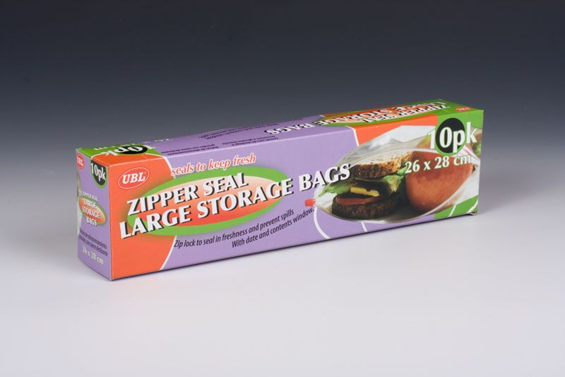 Storage Bags - Zipper Lock (Set Of 3)