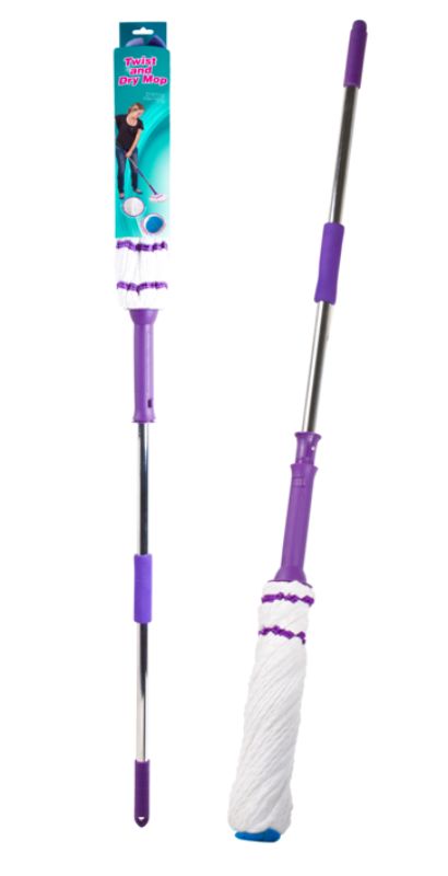 Bax Mop - Twist & Dry With Handle (Set Of 3)