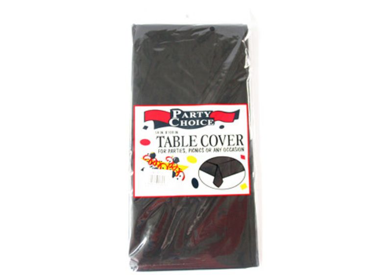 Tablecloth - Black 1.37 X 2.74m (4 Units)