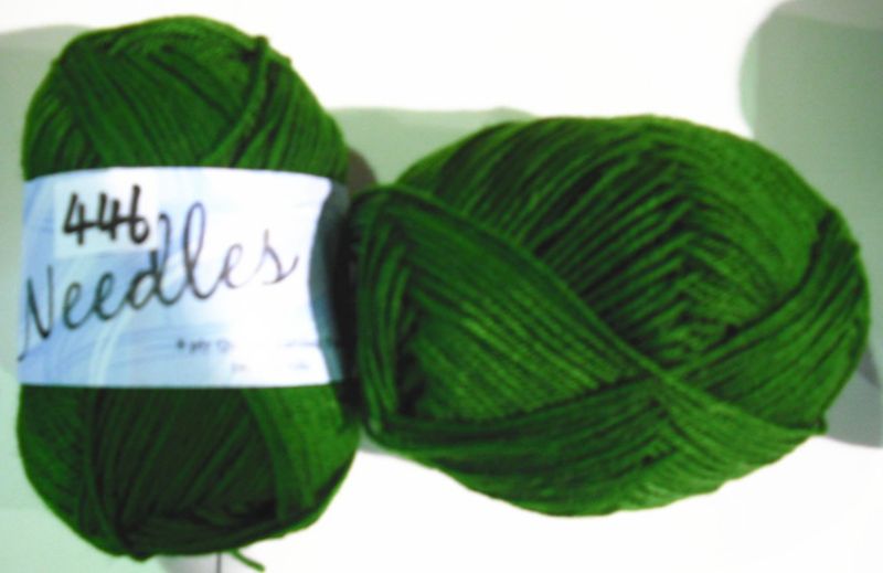 Yarn - Acrylic - Green 2 100g (Set Of 6)