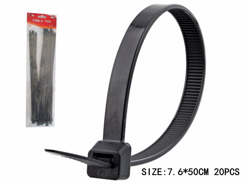 Cable Ties - Black 7.6 X 50cm (240pcs)