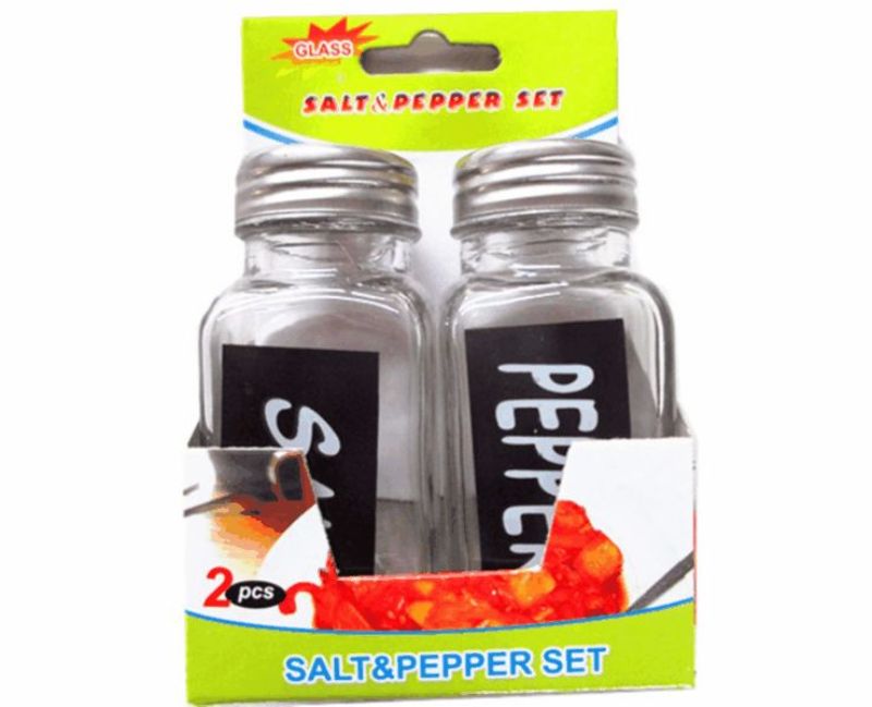 Salt And Pepper Shakers - 9cm (6 Packs)