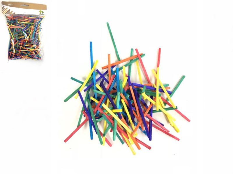 Mini Craft Sticks - 1000pcs 4.7cm (12 Packs)