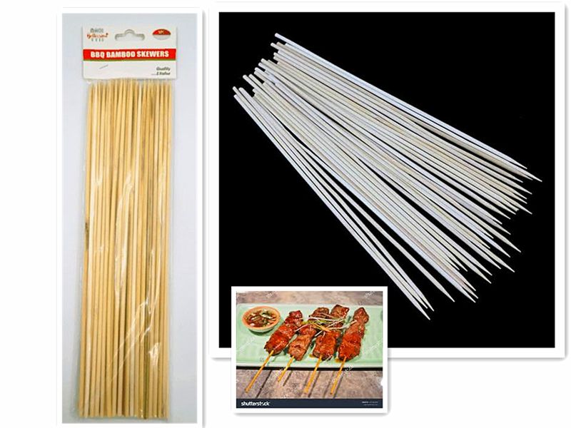 Bamboo Skewers - 35cm (600pcs)