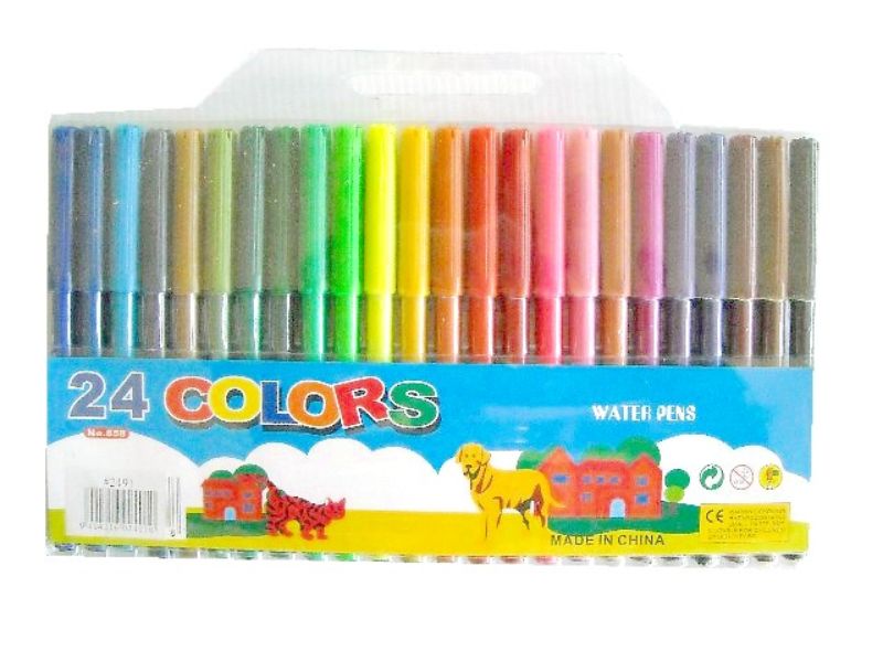 Felt Pens - 24pc (4 Packs)