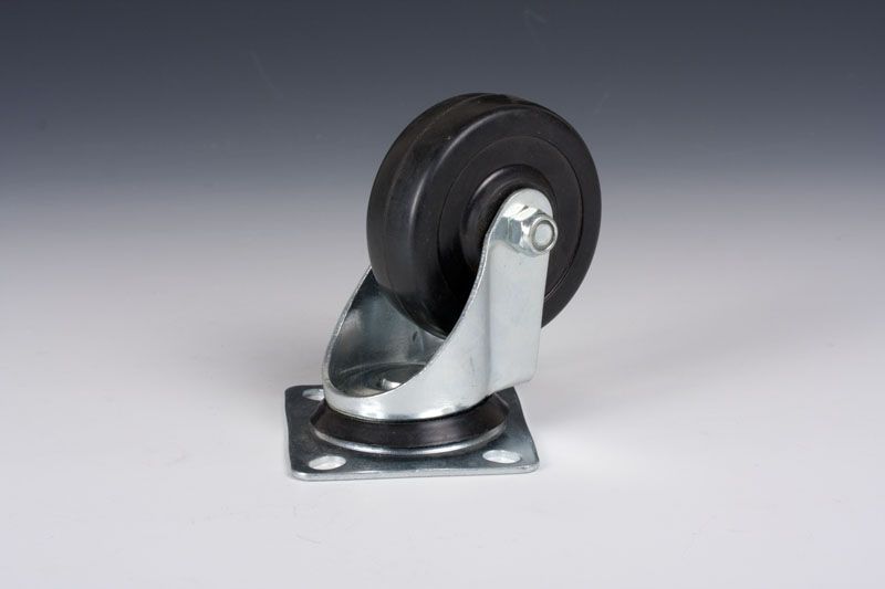 Castor Wheels With Swivel Rubber - 7cm (Set Of 6)