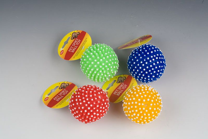 Pet Ball - Spiky (Set Of 4 Assorted)
