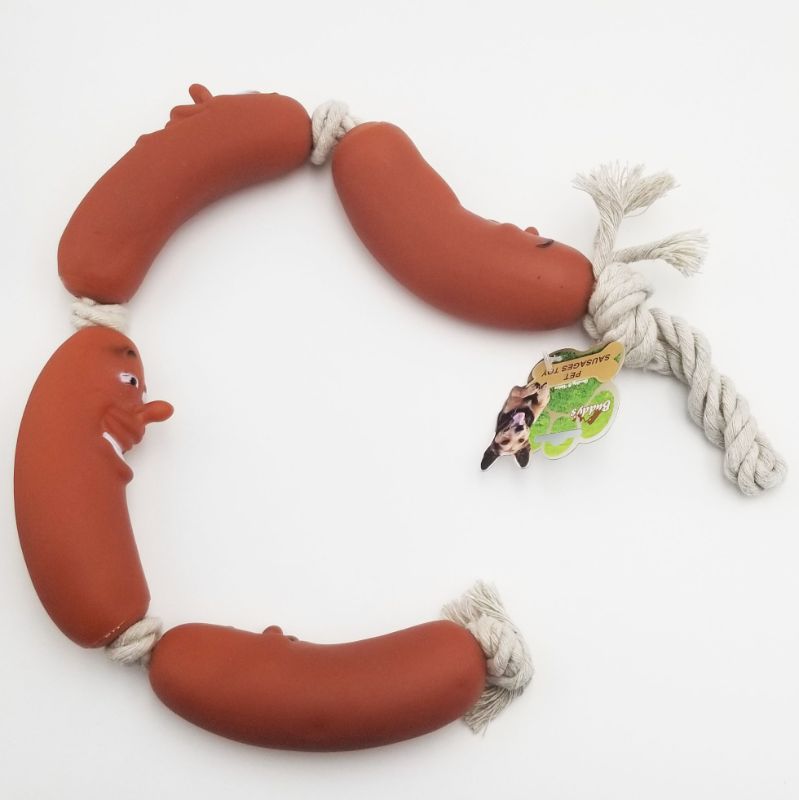 Pet Sausages Toy (Set Of 3)