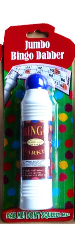 Jumbo Bingo Marker - Blue (Set Of 12)