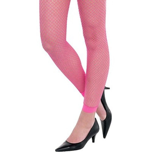 Stylish 80's fishnet leggings, perfect for retro outfits and adding a bold flair to your wardrobe.