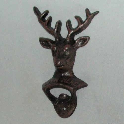 Bottle Opener -11x17cm Stag