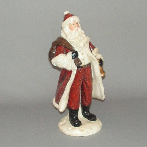 Christmas - 14x29cm Santa Figurine