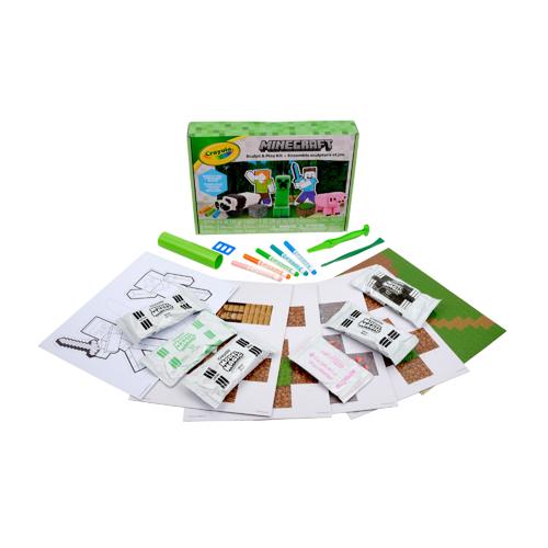 Minecraft Sculpt and Play Modelling Kit Crayola With Model Magic