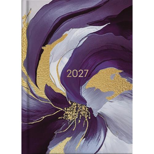 2027 Daily Diary Collins Painterly A51 Hardcover