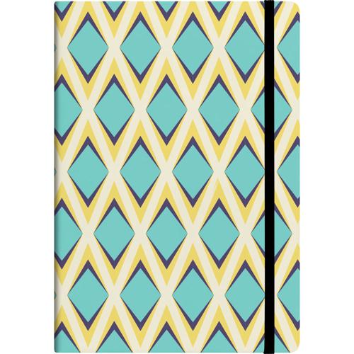 A5 Undated Daily Journal Collins Geometric Hardcover Set of 4