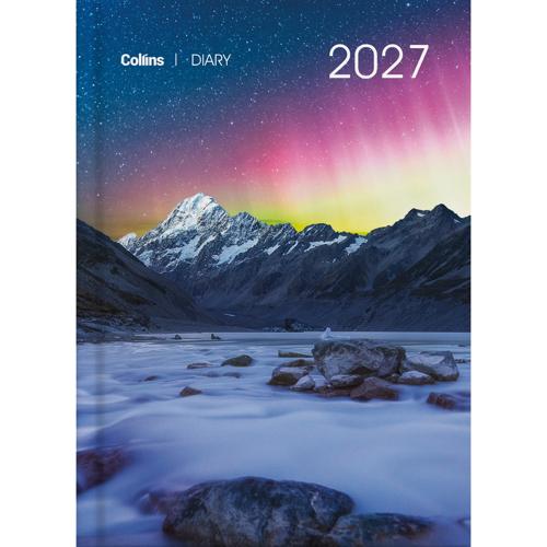 2027 Daily Diary Collins New Zealand Birds A51 Hardcover Set of 4