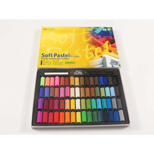 Artists Half Size Soft Pastels Mungyo Set of 64