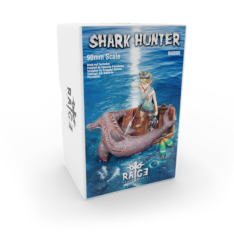 AK Interactive - Resins - Fantasia Latorre - Shark Hunter Resin Figure (90 mm