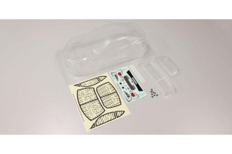 Kyosho 1/10 Body Set Toyota 86 Gazoo featuring durable, detailed design for enhanced aerodynamics and style in RC racing.