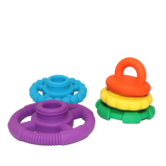 Rainbow Stacker - Bright - Jellystone