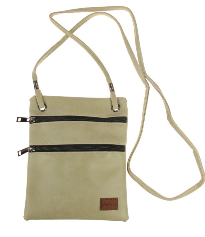 Compartment Bag - PU Taupe (Set of 2)