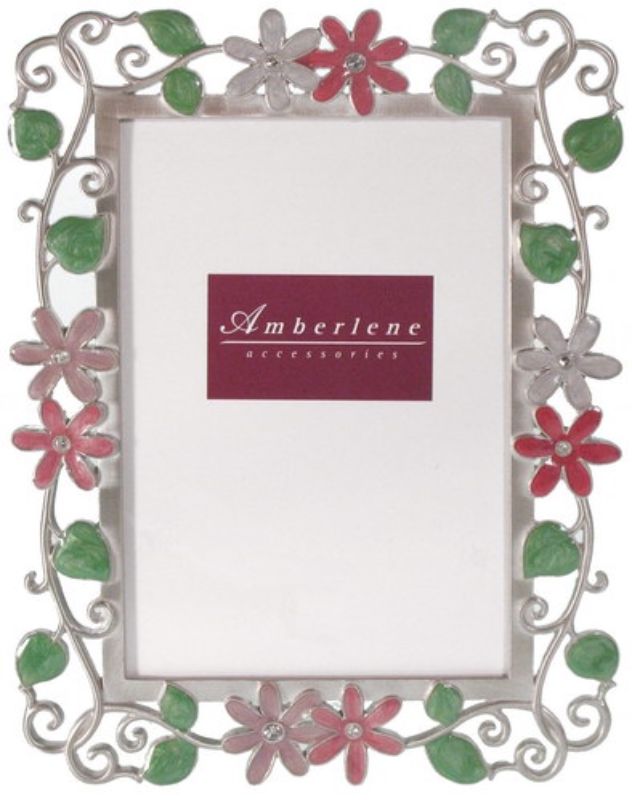 Photo Frame - Enamel Flower (Set of 2)