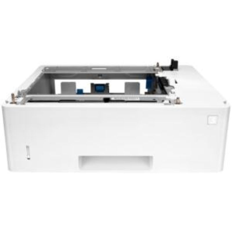 HP LaserJet 550-sheet paper tray for A4/B5, high-capacity accessory for efficient office printing.