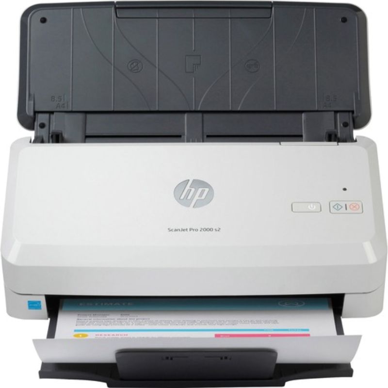 HP ScanJet Pro 2000 s2 Sheetfed Scanner - 600 dpi Optical - 48-bit Grayscale - 3