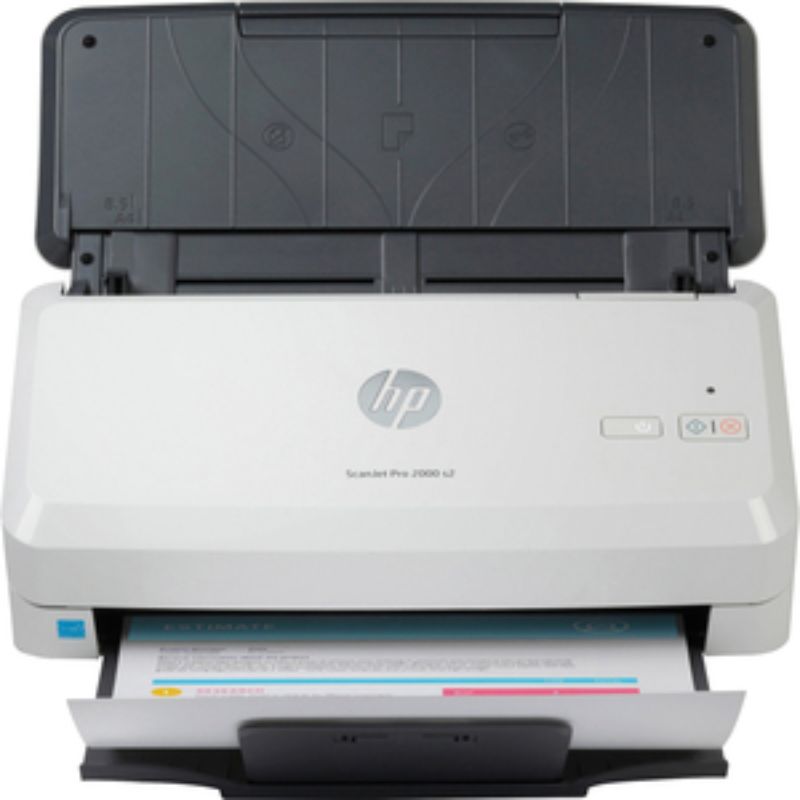 HP ScanJet Pro 2000 s2 Sheetfed Scanner - 600 dpi Optical - 48-bit Grayscale - 3