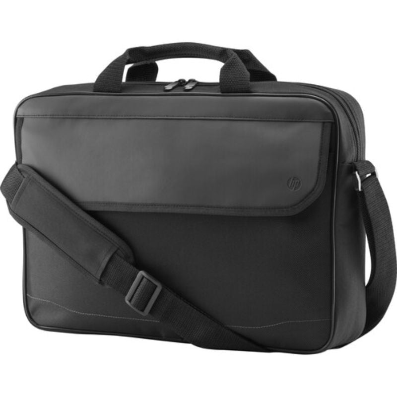 HP Prelude 15.6" Laptop Bag - Grey Bump Resistant Case with Padded Compartment & Comfort Strap