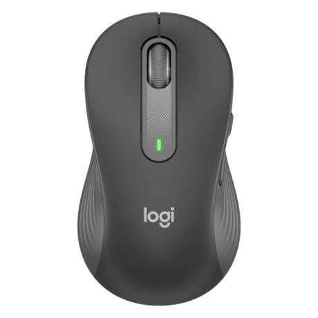 Logitech Signature M650 L LEFT Mouse with ergonomic design, silent clicks, and SmartWheel scrolling for left-handed users.