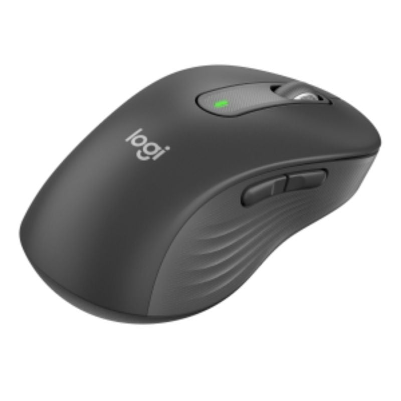 Logitech Signature M650 L LEFT Mouse: ergonomic design, SmartWheel scrolling, silent clicks for left-handed users.