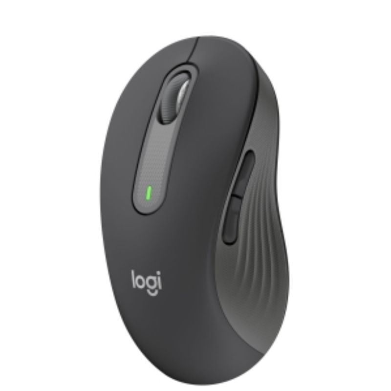 Logitech Signature M650 L LEFT Mouse: ergonomic design, silent clicks, SmartWheel scrolling, for left-handed users.