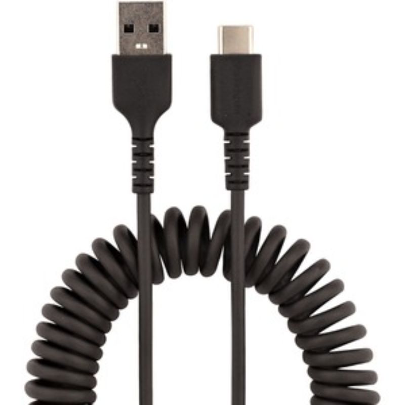 StarTech USB-A to USB-C cable, 50.8 cm, with 3A charging, durable, fast data transfer, ideal for everyday use.