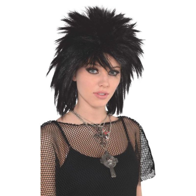 80's Runaway Wig for adults by AMSCAN, featuring a vibrant and fun retro hairstyle ideal for themed parties.