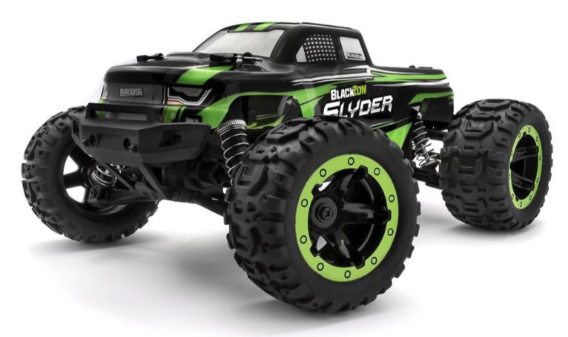 Radio Control Truck - 1/16 Slyder 4WD MT Grn w/b&ch