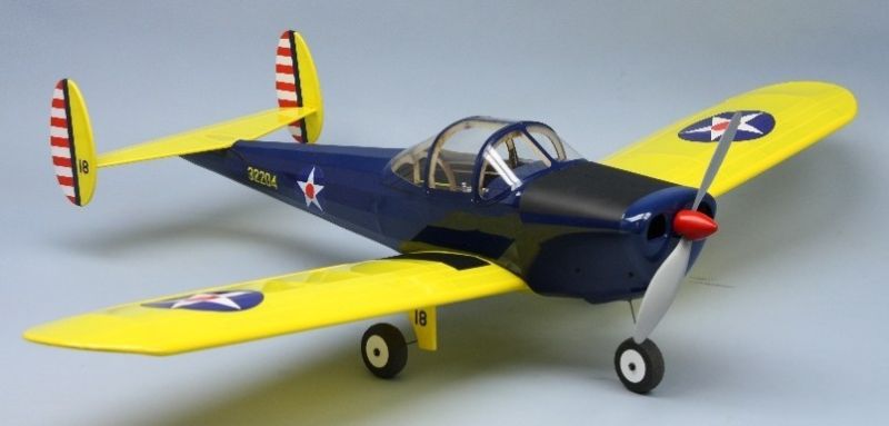 36-inch balsa wood glider model of Erco Ercoupe, featuring laser-cut parts and customizable decals for RC flying enthusiasts.