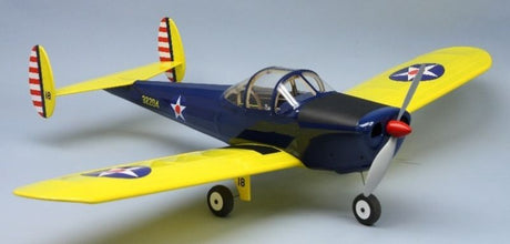 36-inch balsa wood glider model of Erco Ercoupe, featuring laser-cut parts and customizable decals for RC flying enthusiasts.