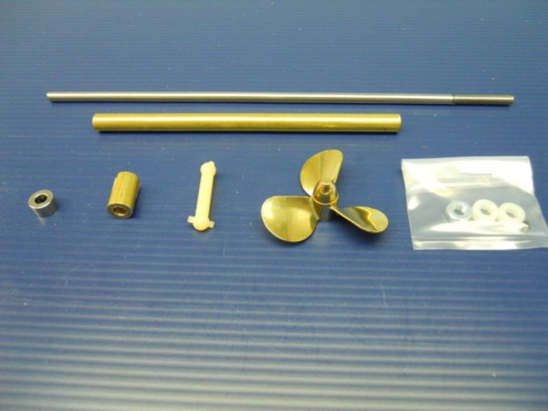 High-quality Wooden Ship Fittings Kit #1260, featuring essential running hardware for model boats and ships.