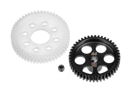 High-speed gear set for gRS4 S3 RC cars, enhancing acceleration and performance on any terrain.