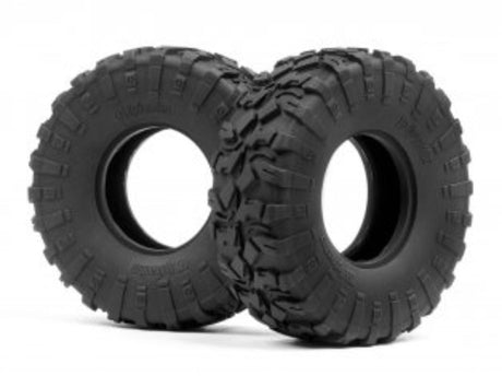 High-performance 1.9" T Rockthorn tires for RC cars, designed for off-road traction on tough terrains.