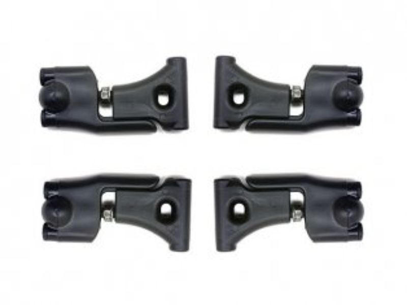 E10 Oni-kyan Arm Set for RC cars, enhancing camber, stability, and smooth handling on various terrains.